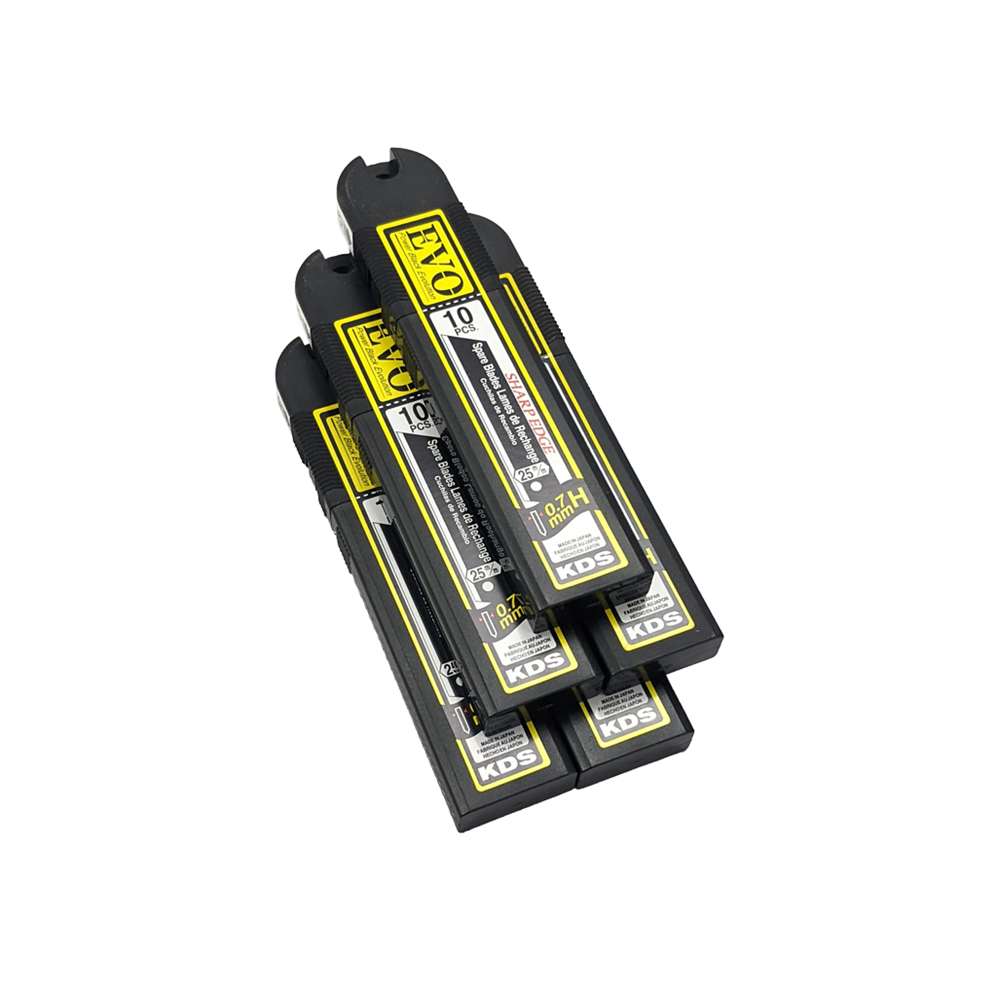 KDS EVO HD Utility Blades — 1in., 50 Pk, High-Tempered Steel, Model# KDHD50PK